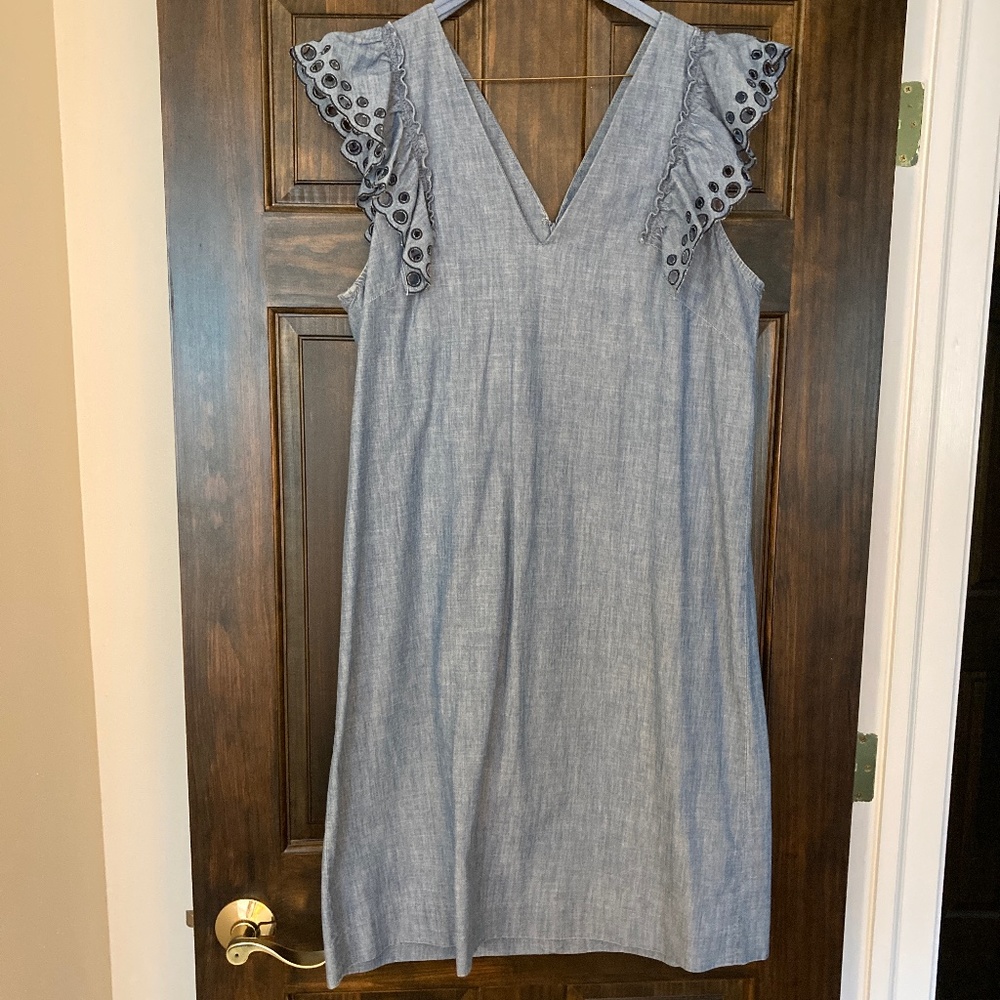 JCrew Chambray dress